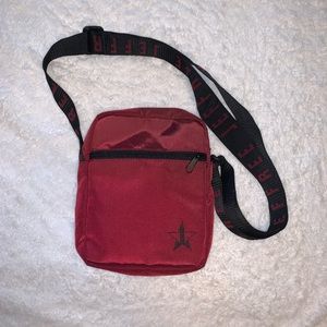 Jeffree Star Maroon side bag